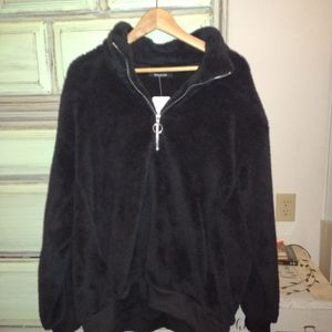 Cherish very soft new with tag fury pullover in black and a size large